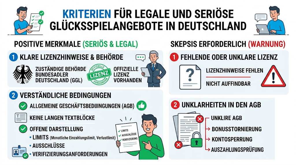 Kriterien für online casinos